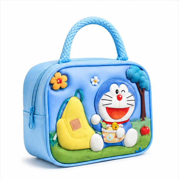 Blue Lunch Box Bag for Kids Lunchware (KT02)