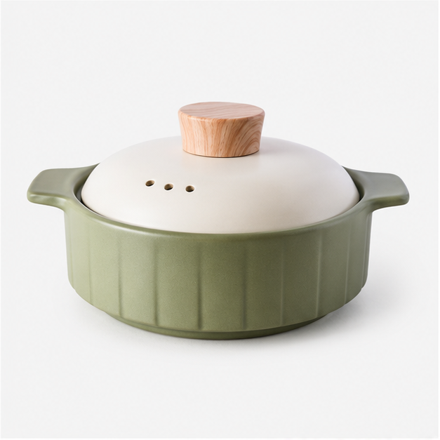 Green Insulated Casserole for Food Serving (YM607)