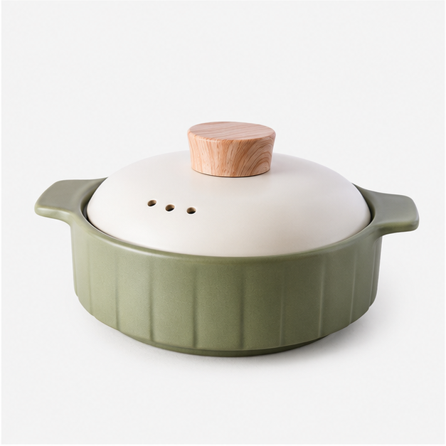 Green Insulated Casserole for Food Serving (YM607)