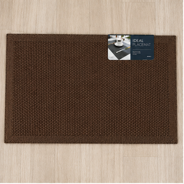 Brown Table Mat Set of 6 for Dining Table (YM710)