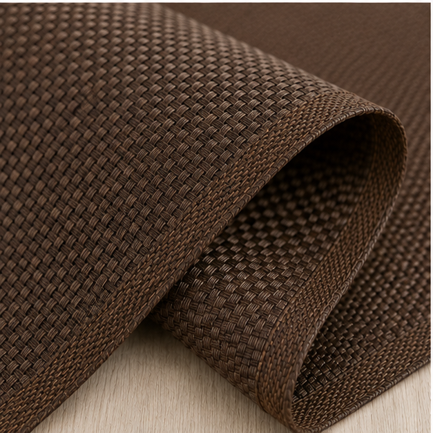 Brown Table Mat Set of 6 for Dining Table (YM710)