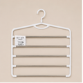White Plastic Multi-Layer Hanger (YM420)