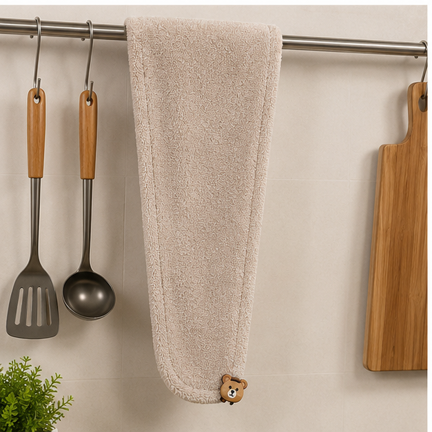 Brown Kitchen Cleaning Towel for Everyday Use (YM363)