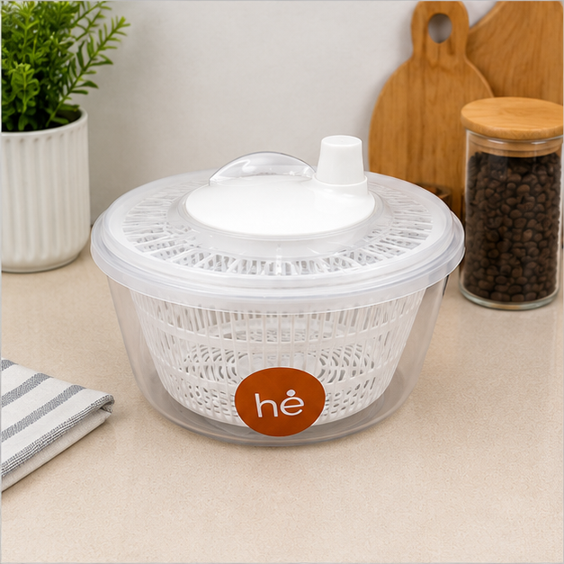 White Multifunction Vegetable Dehydrator Basket (YM1794)