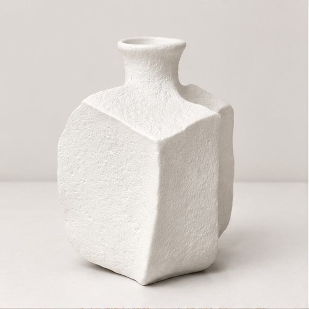 White Decorative Flower Vase (YM2370)