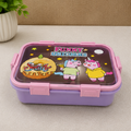 Purple Stainless Steel Kids Lunch Box (YM2498)
