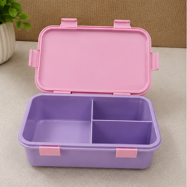 Purple Stainless Steel Kids Lunch Box (YM2498)