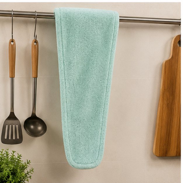 Green Kitchen Cleaning Towel for Daily Use (YM363)