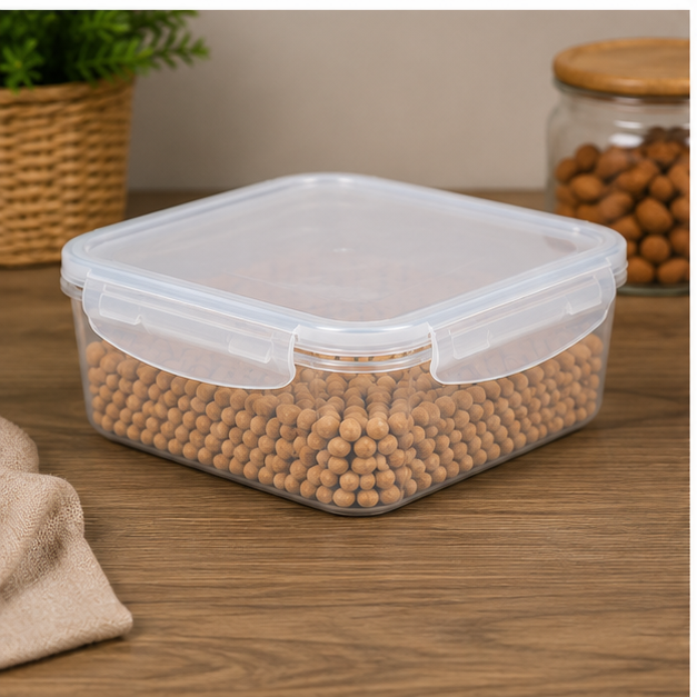 Transparent Plastic Storage Box (YM308)