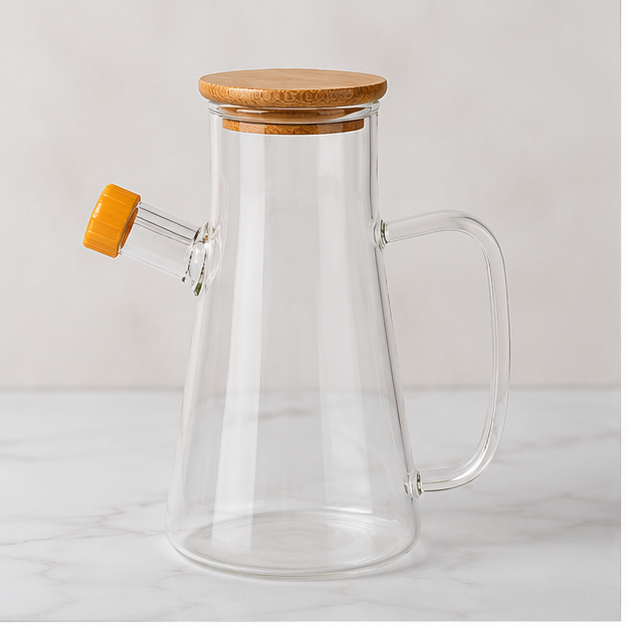 Easy Flow Glass Oil Dispenser Bottle (YM2442)