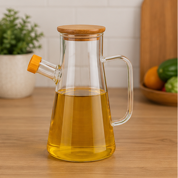 Easy Flow Glass Oil Dispenser Bottle (YM2442)