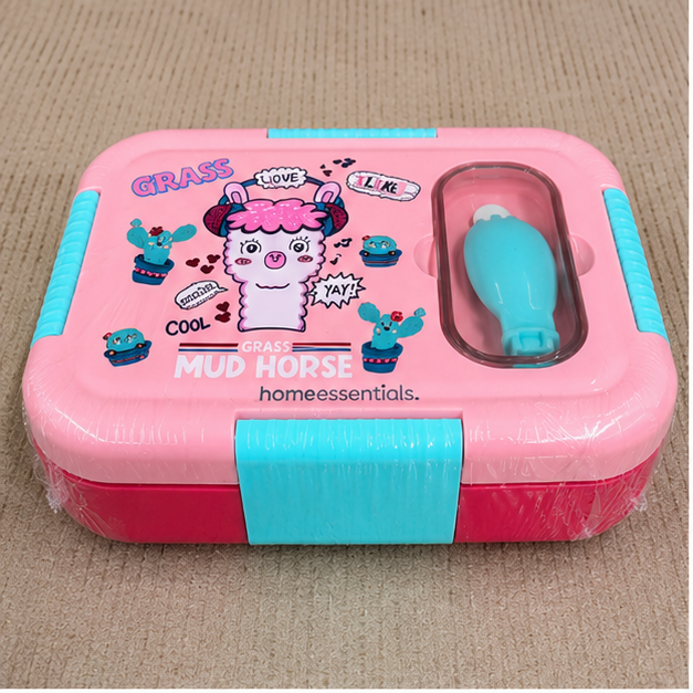Kids Lunch Box 2 Compartment 800ml Pink (YM2156)