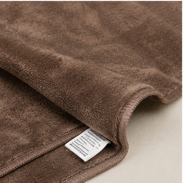 Brown Soft Bath Towel for Daily Comfort (YM2642)