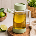 Pure Pour Transparent Glass Oil Dispenser (YM063)