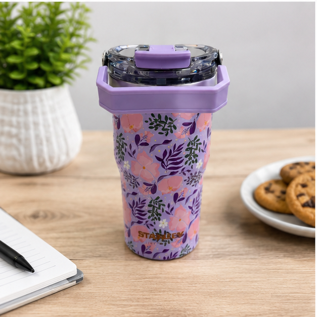 Insulated Tumbler Purple 600ML (YM1621)
