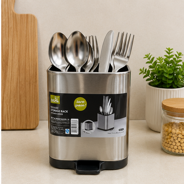 Stainless Steel Spoon Holder for Kitchen (YM115)