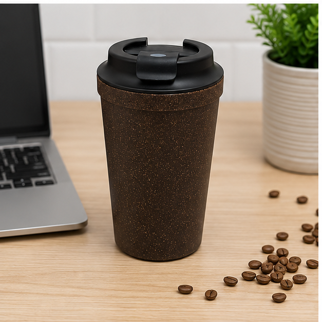 Brown Coffee Cup Tumbler 340ml (YM2133)