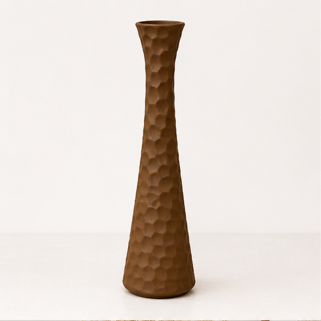 Brown Decorative Flower Vase (YM2357)
