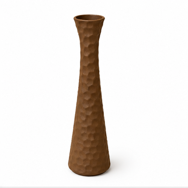 Brown Decorative Flower Vase (YM2357)