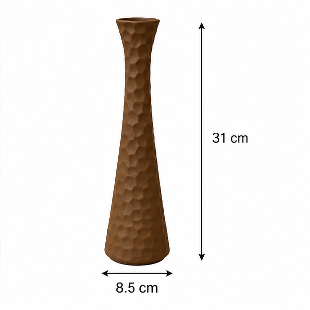 Brown Decorative Flower Vase (YM2357)