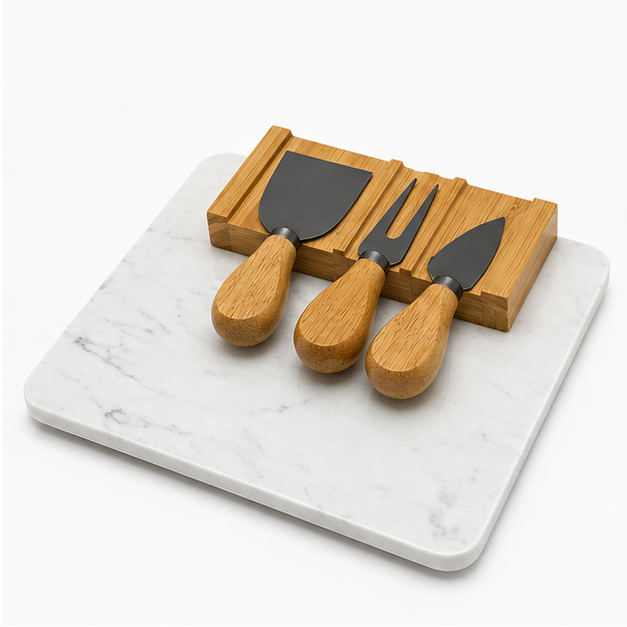 Premium Wooden Kitchen Knife Set for Everyday Food Preparation (YM133)