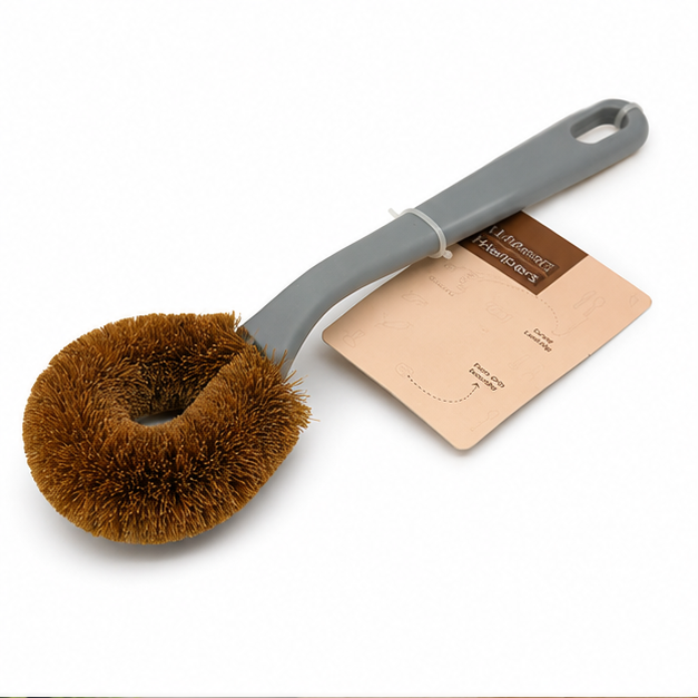 Flexible Long Handle Toilet Cleaning Brush for Bathroom Use (YM573)
