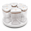 Transparent Vacuum Sealing Container Set of 6 (YM2764)