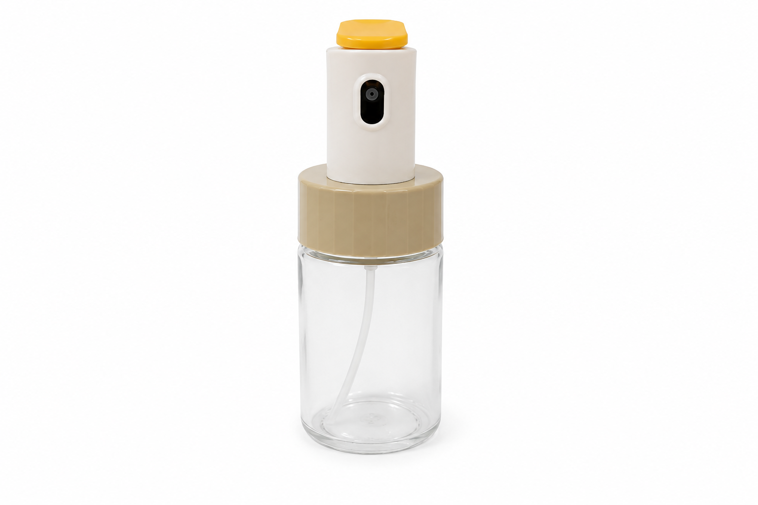 Transparent Glass Oil Spray Bottle 250ml (YM2212)