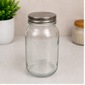 Transparent Mason Jar 1000ML Glass Storage Container (YM2019)