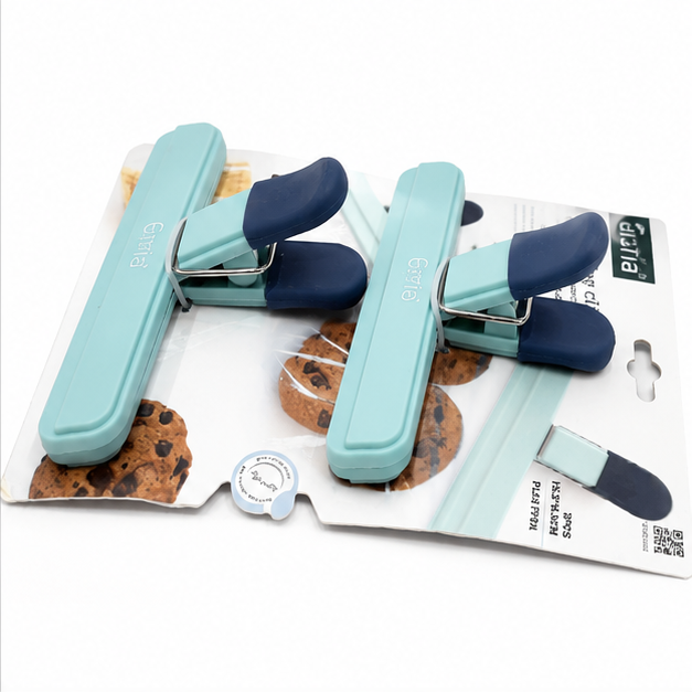 Blue Bag Sealing Clips Set of 2 for Kitchen (YM2027)
