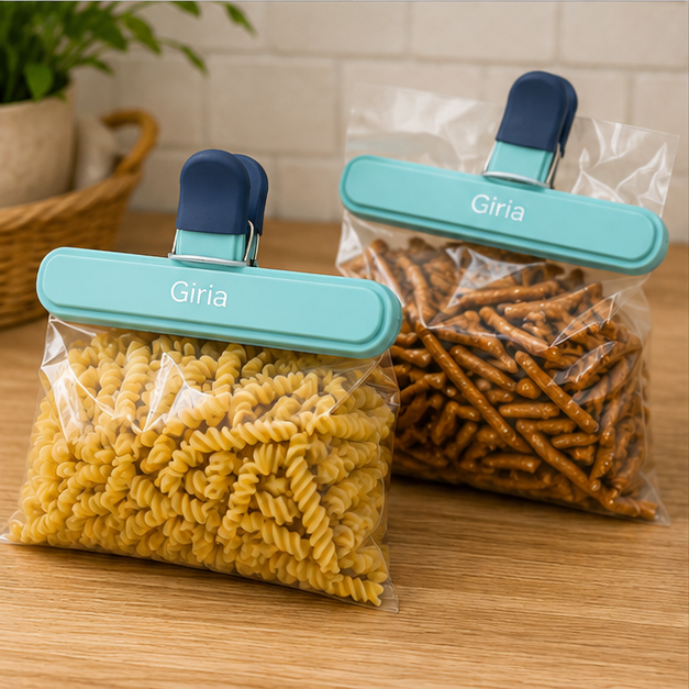 Blue Bag Sealing Clips Set of 2 for Kitchen (YM2027)