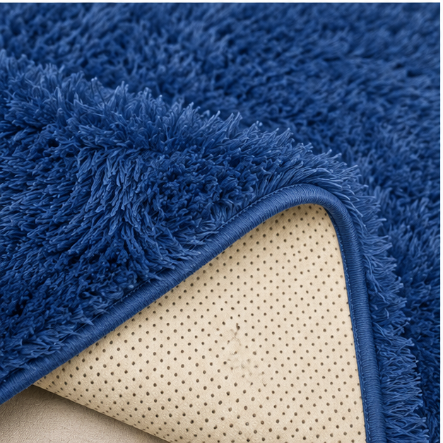 Dark Blue Textured Bath Towel for Daily Use (YM2646)
