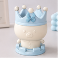 Blue Crown Theme Pen Holder for Desk Organisation (YM814)