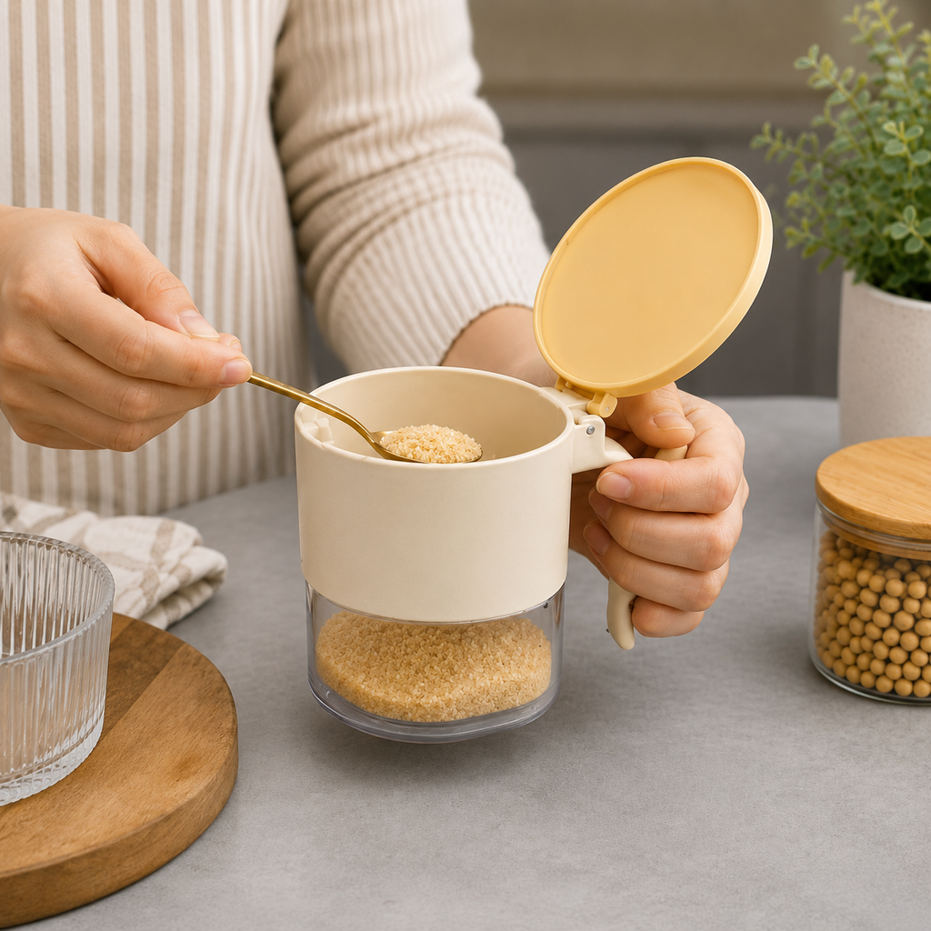 Multipurpose Storage Mug with Lid(YM1266)