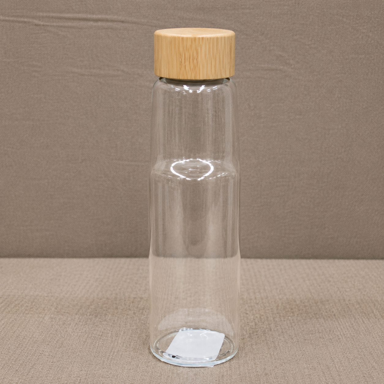 Glass Water Bottle with Wooden Lid(YM2161)