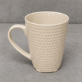 Textured Cream Ceramic Coffee Mug(YM781)