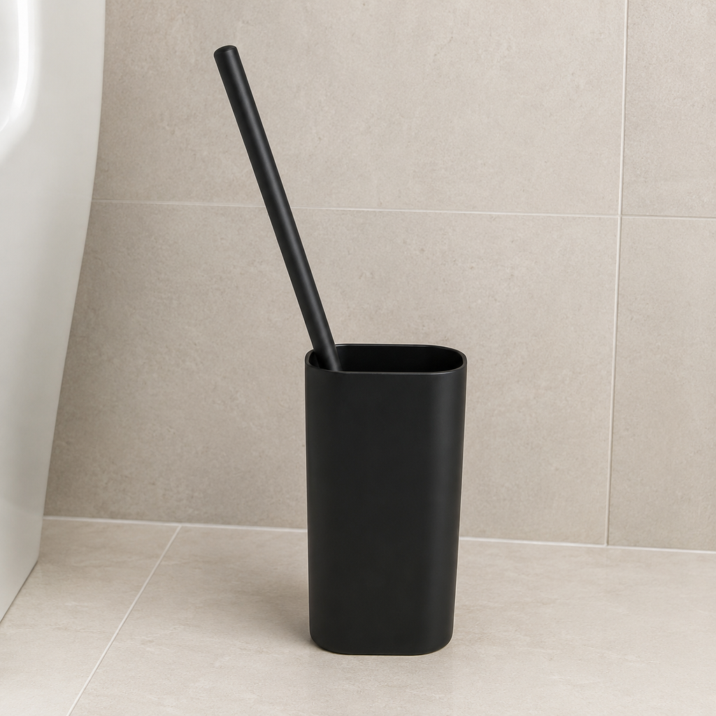 Bathroom Toilet Brush with Holder Set(YM259)