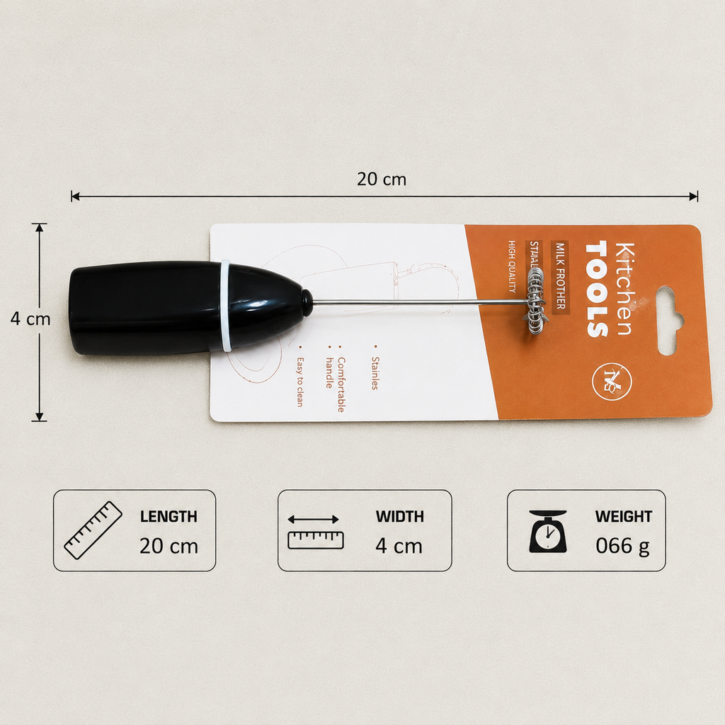 Stainless Steel Handheld Milk Frother Whisk(YM2033)