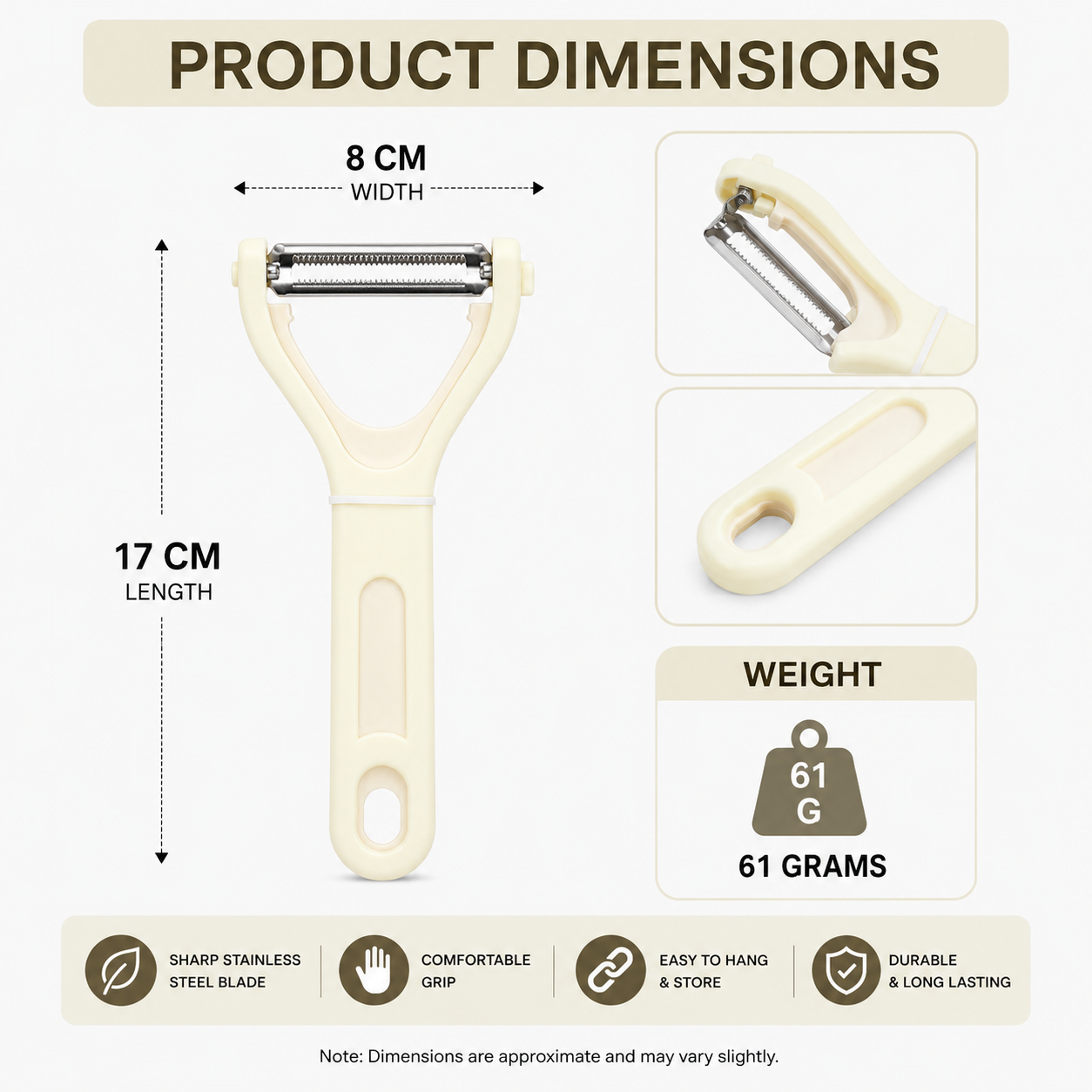 Multi-Function Kitchen Peeler (YM943)