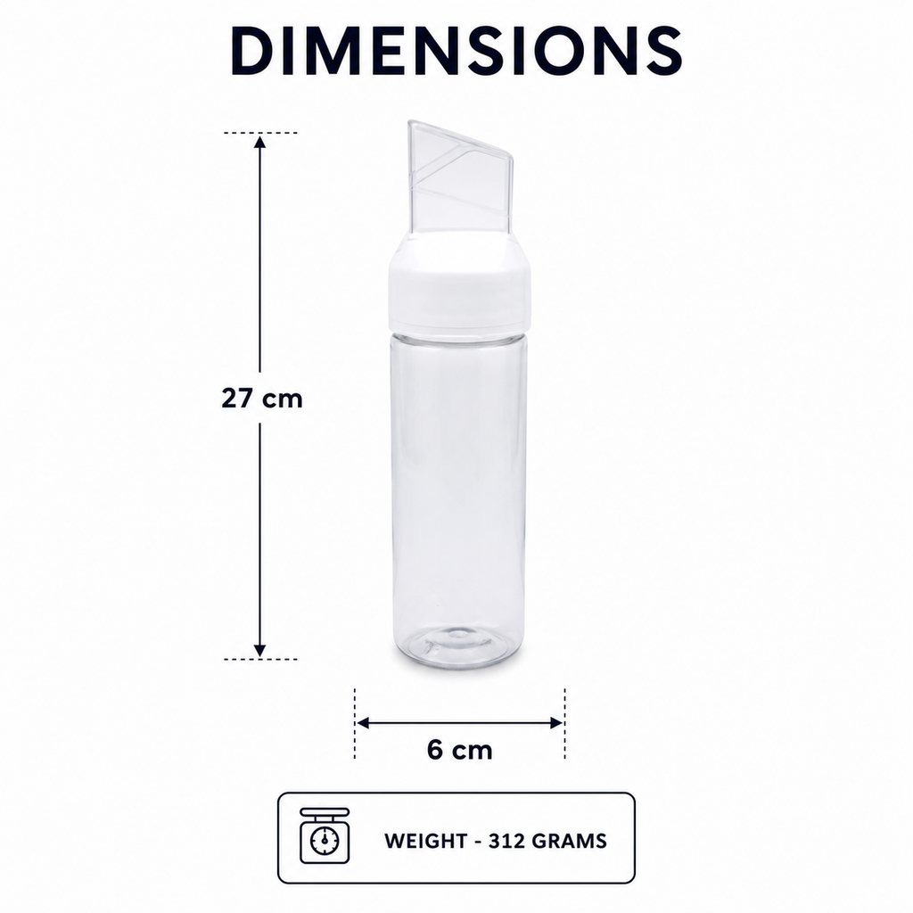 510ml White Glass Oil Dispenser Bottle (YM2753)