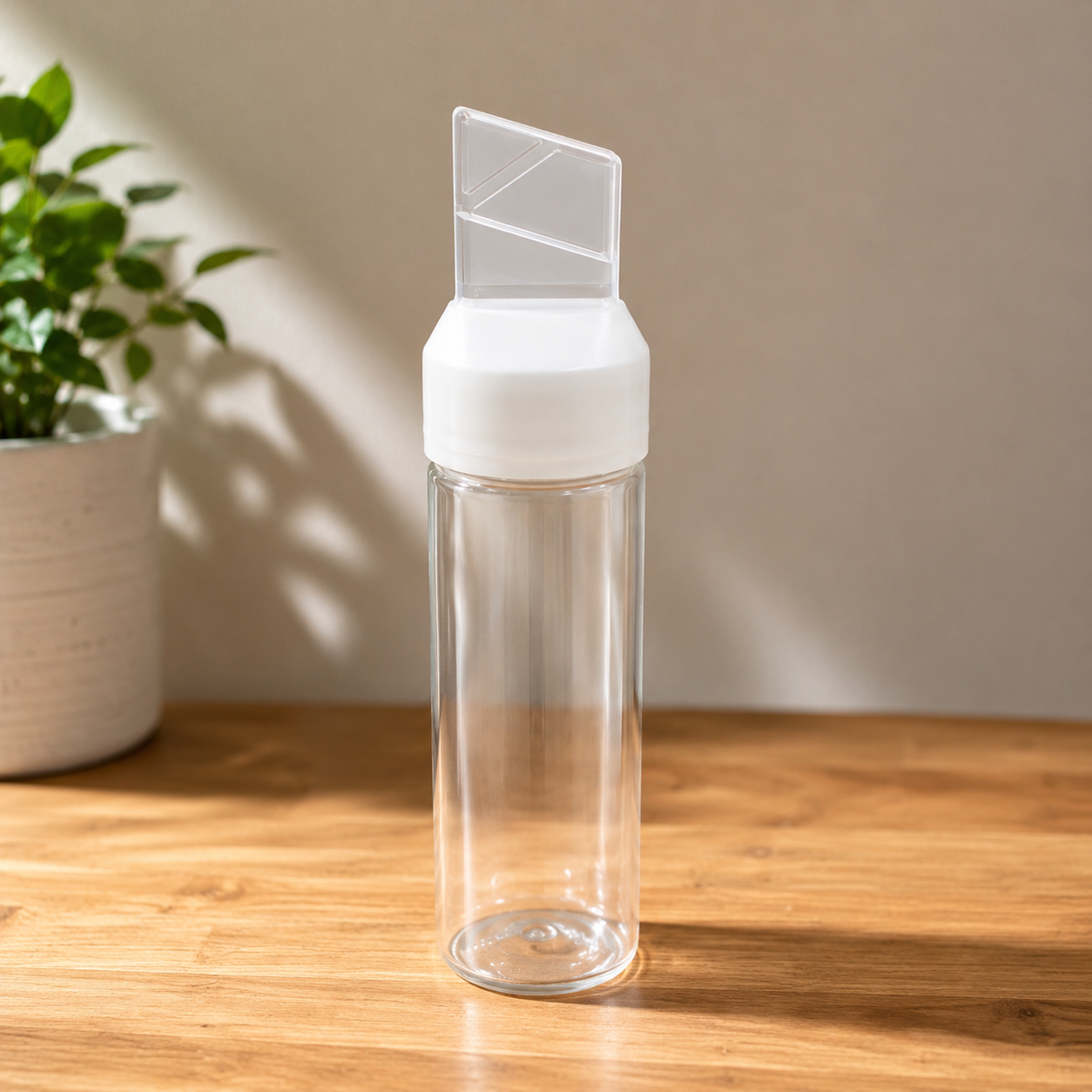 510ml White Glass Oil Dispenser Bottle (YM2753)