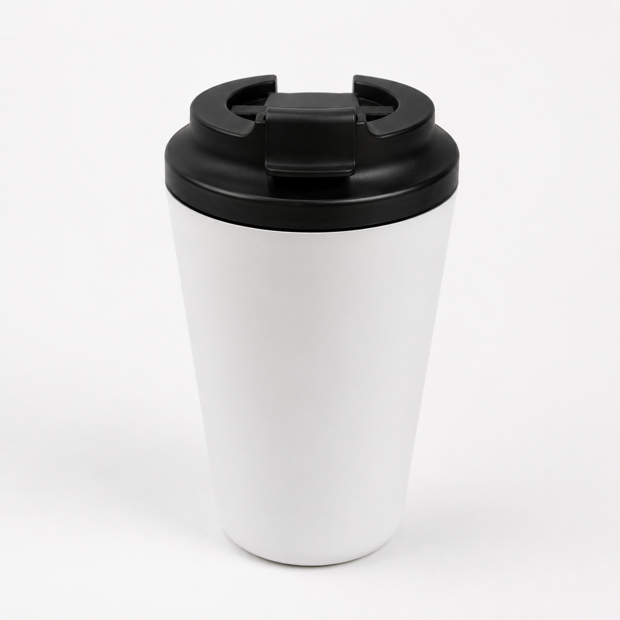 Premium White Travel Tumbler with Flip Lid (YM1512)