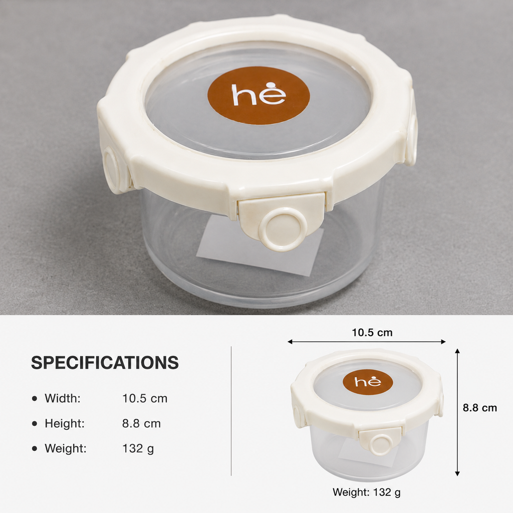 Round Snap Lock Food Storage Container(YM1829)