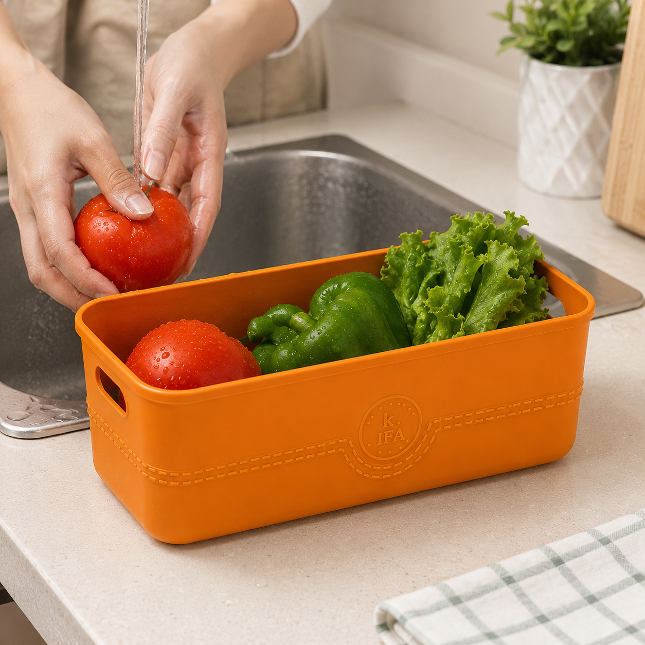 Premium Plastic Multipurpose Drain Basket(YM493)
