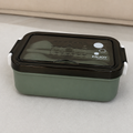 Green Kids Lunch Box for School and Travel (YM691)