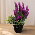 Artificial Purple Flower Plant in Pot (YM1004)