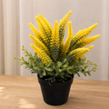 Artificial Yellow Flower Plant in Pot (YM1004)