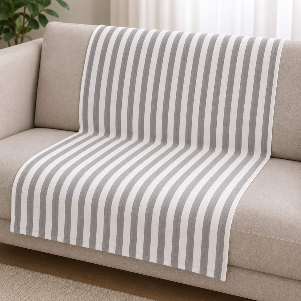 Soft Grey Hand Towel (YM358)