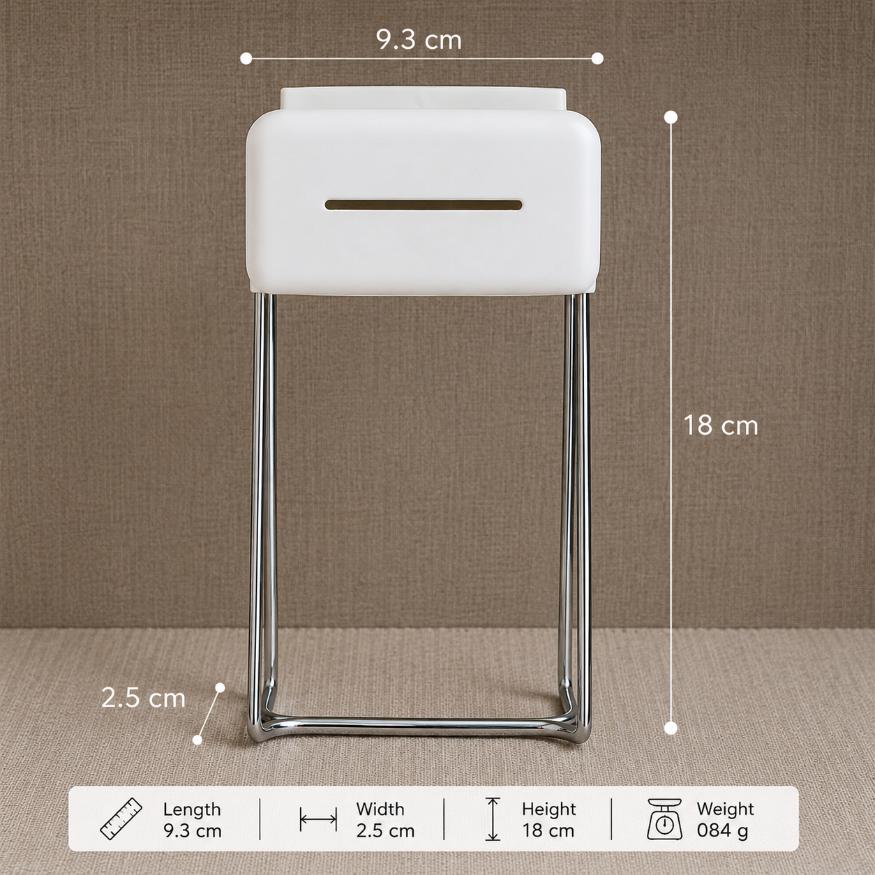 Adhesive Wall-Mounted Utility Hook Holder(YM1281)