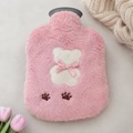 Pink Plush Hot Water Bag Cover (YM902)